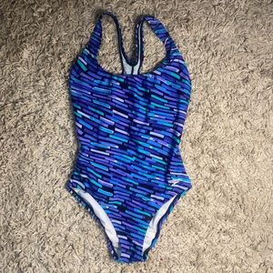 speedo one piece bathing suit